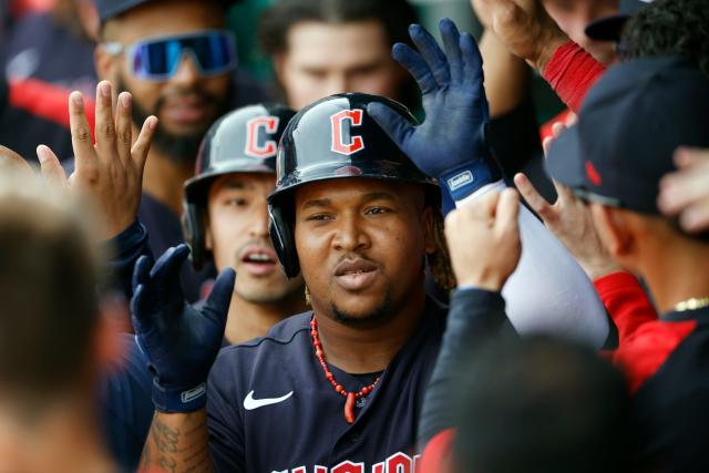 Watch: Jose Ramirez hits two home runs in Indians' win over Royals 