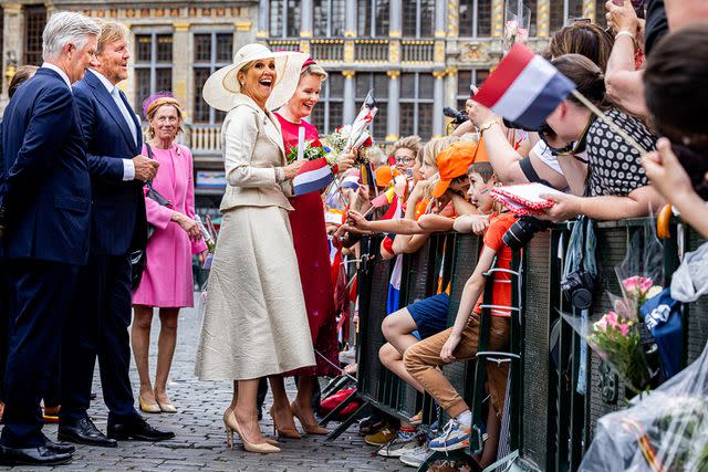 <p>Patrick van Katwijk/Getty</p> Dutch State Visit to Belgium
