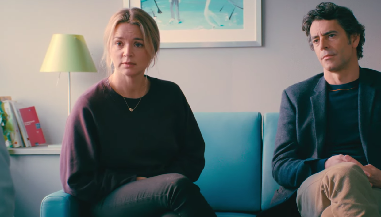 Virginie Efira, ici dans la bande-annonce de « Tout va bien », la nouvelle série de Disney+.