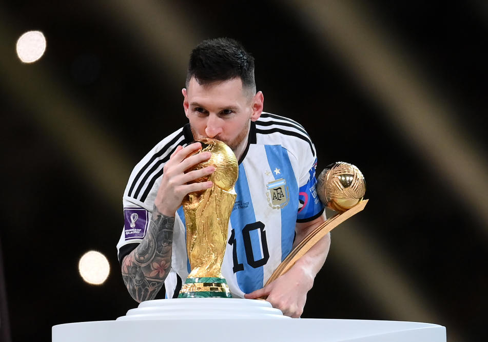 Fifa World Cup 2022: Argentina's Lionel Messi drops bombshell on playing  future after win over France in final - NZ Herald