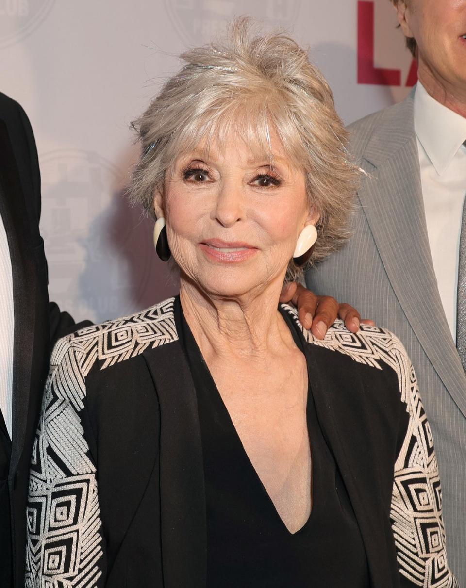 closeup of Rita Moreno