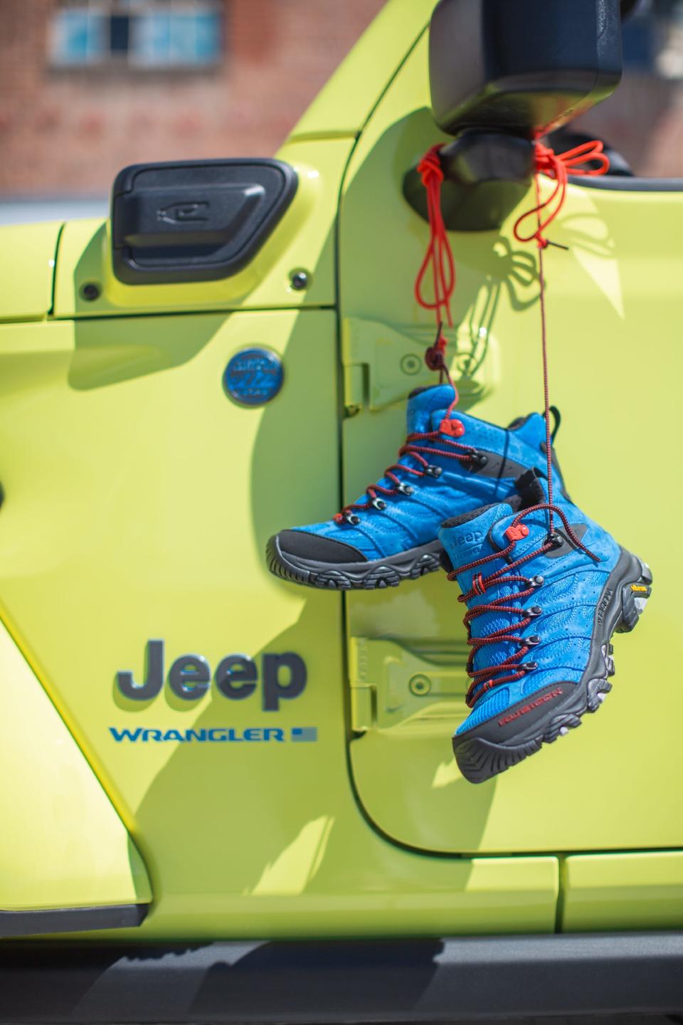 Merrell and Jeep brands collaborated to create a special edition hiking boot that debuted at the North American International Auto Show in Detroit in 2023. The boot remains a strong seller a year later, Stellantis said.