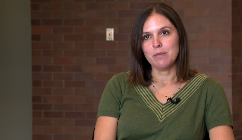 Dr. Kelsey Henderson, an associate professor of criminology and criminal justice at PSU, November 2023 (KOIN)