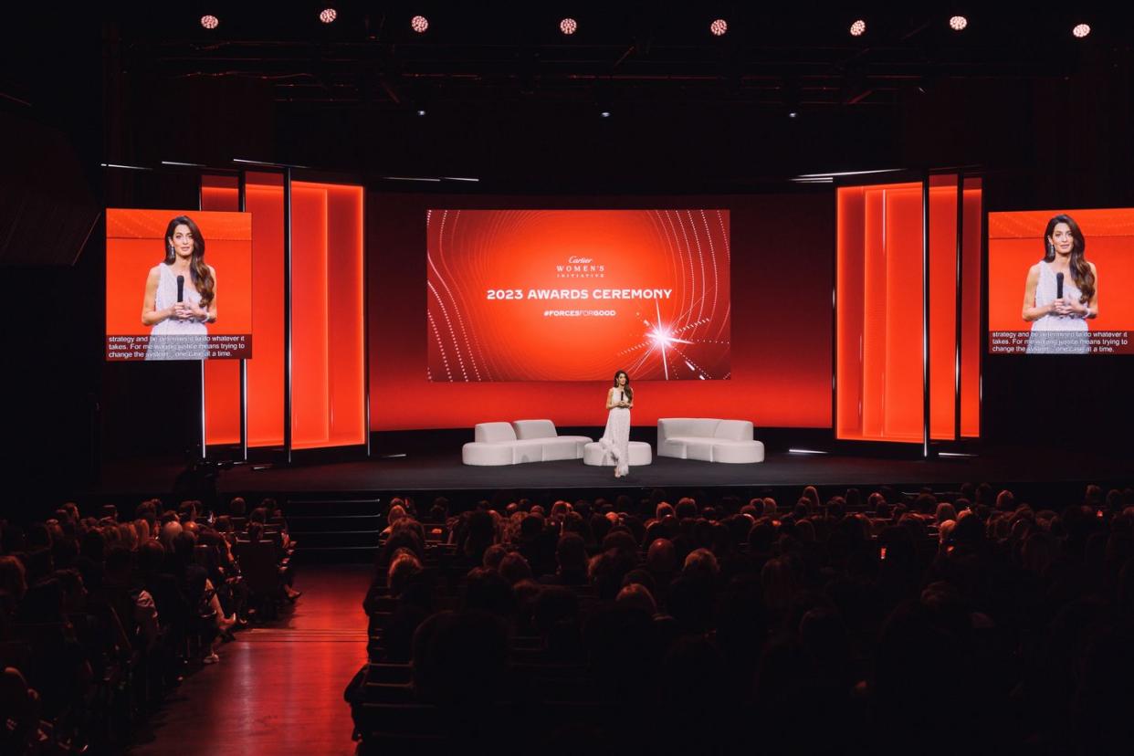 amal clooney cartier women's initiative awards 2023