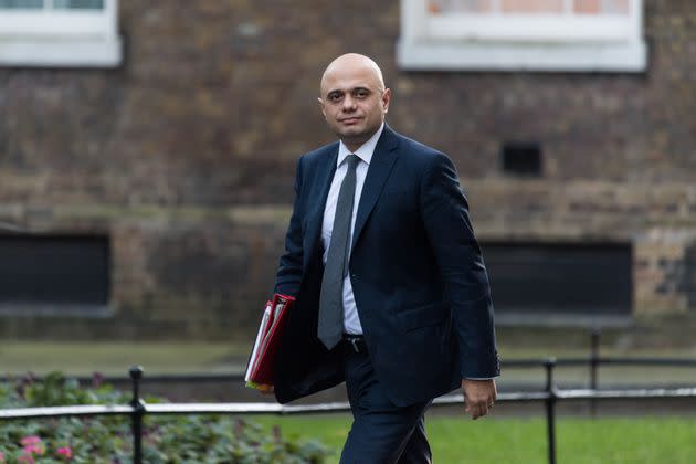 Javid said there were 'early signs that the rate of hospitalisation is starting to slow'. (Photo: Future Publishing via Getty Images)