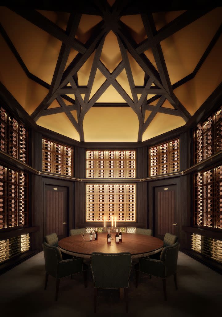 6) Wine Room