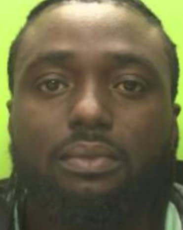 Frank Adozi. See SWNS story SWMDfraud; A serial conman has been jailed after he swindled a woman out of £157k to fund a lavish lifestyle.  Frank Adozi, 32, tricked the woman by inventing a story about him working on an oil rig and that he had taken the wrong bank card with him.   Appearing at Nottingham crown court on Friday (1/4), he was jailed for four years after pleading guilty to false representation.  He would use the money to fund an exotic lifestyle, buying designer clothes, a high-end Range Rover and large amounts of jewellery which he planned to start a business with.  Adozi, of Kneeton Vale, Sherwood, Notts., used a fake profile on dating website ‘Our Time’ and presented himself as a middle-aged oil rig worker called Michael McCarthy. 