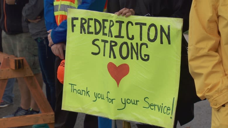 Hundreds line Fredericton streets to say goodbye to fallen officers