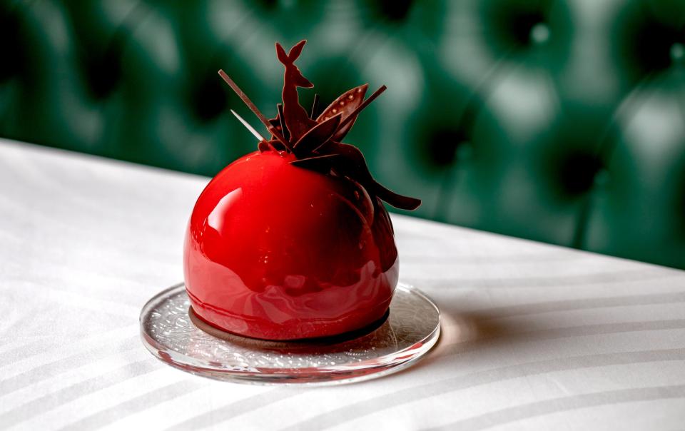 Luxe pud: The Boule de Noël at Claridge's