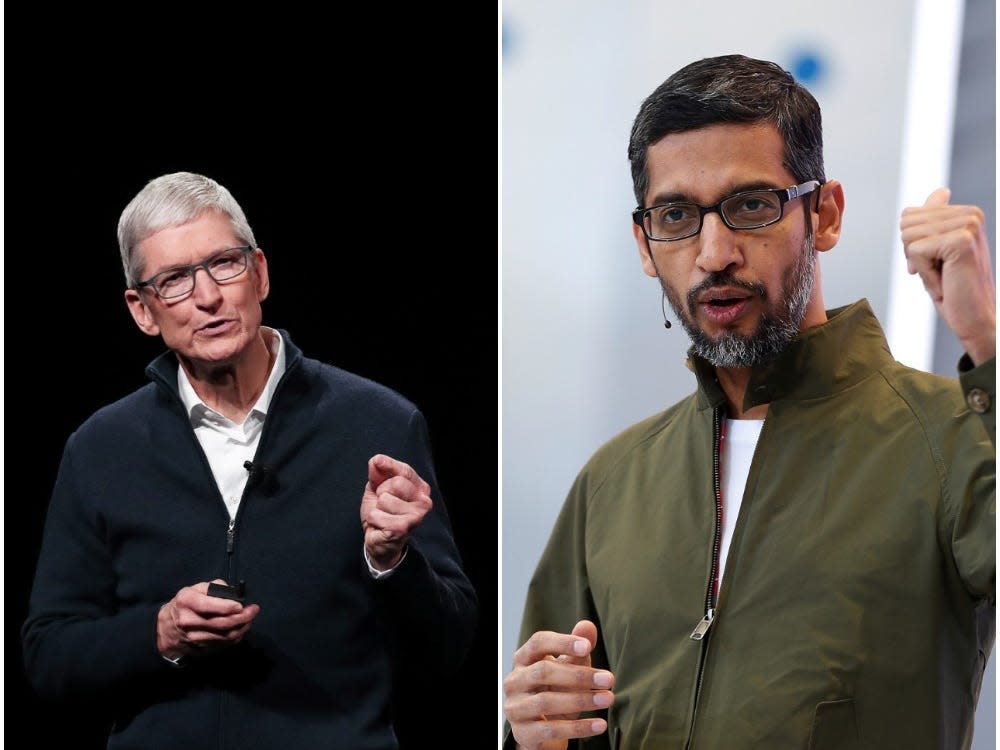 tim cook sundar pichai