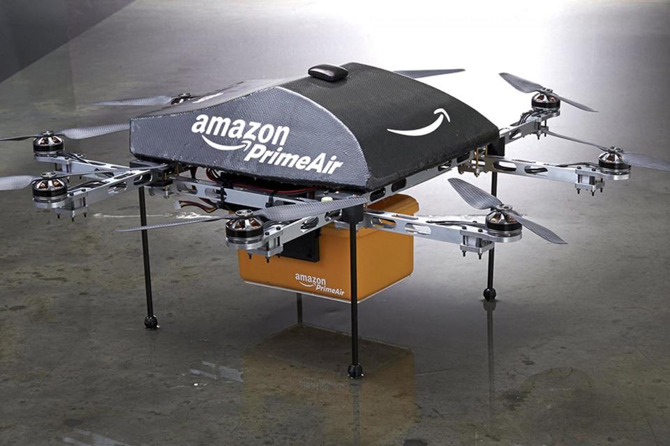 Dangerous rotors: Amazon has filed a patent setting out safety features for drones: REUTERS