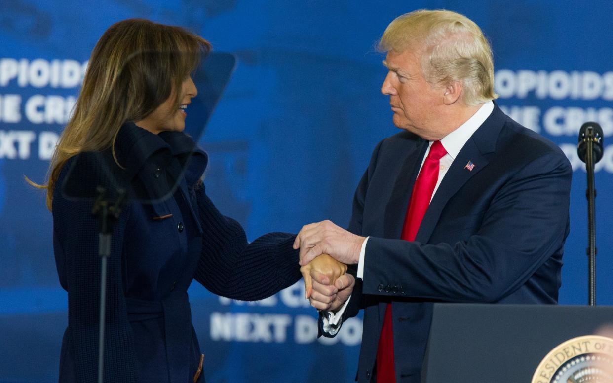 Donald Trump married Melania in 2006. She is his third wife - Barcroft Media