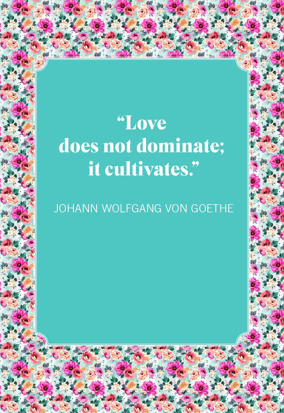 love quotes johann wolfgang von goethe