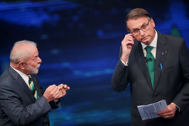 FILE PHOTO: Presidential Debate ahead of the runoff election, in Sao Paulo