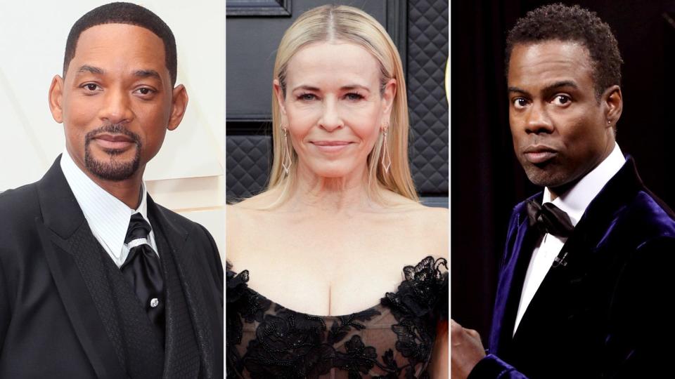 Will Smith Chelsea Handler Chris Rock