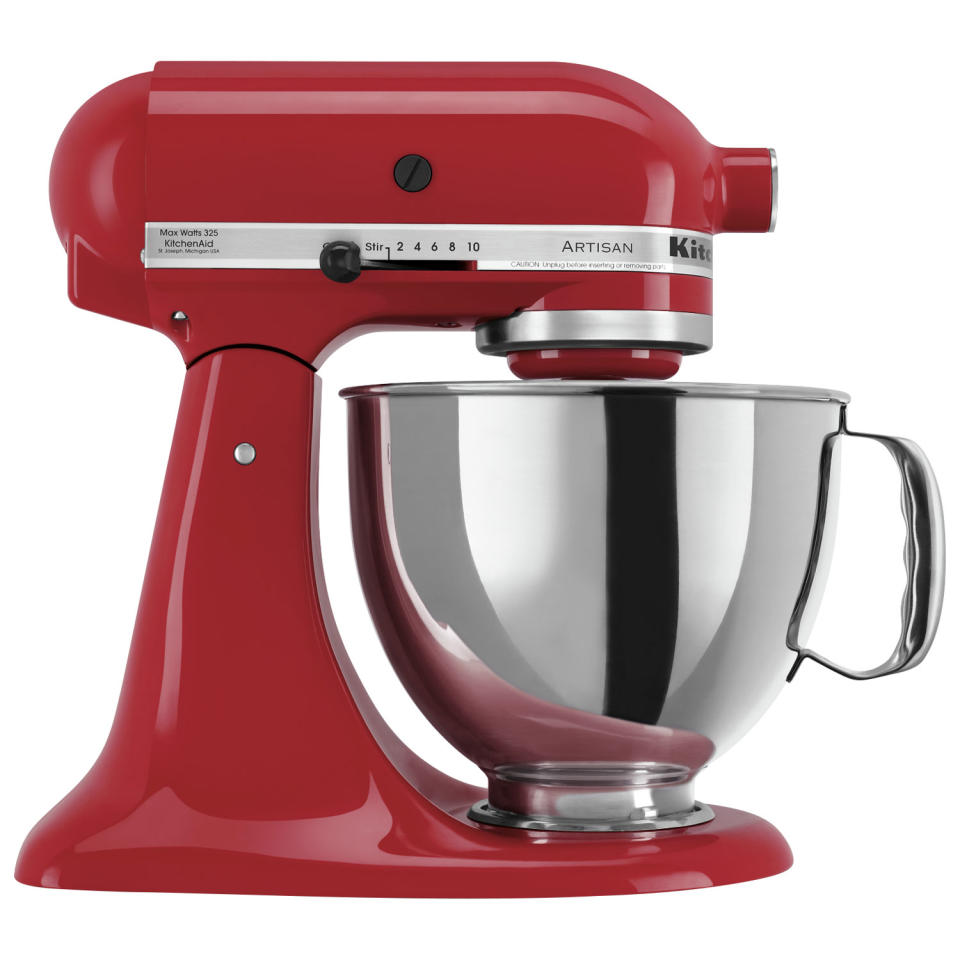 KitchenAid Artisan Tilt-Head Stand Mixer. Image via Best Buy.