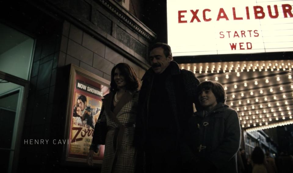 Lauren Cohan Jeffrey Dean Morgan in "Batman v Superman" as Martha and Thomas Wayne.