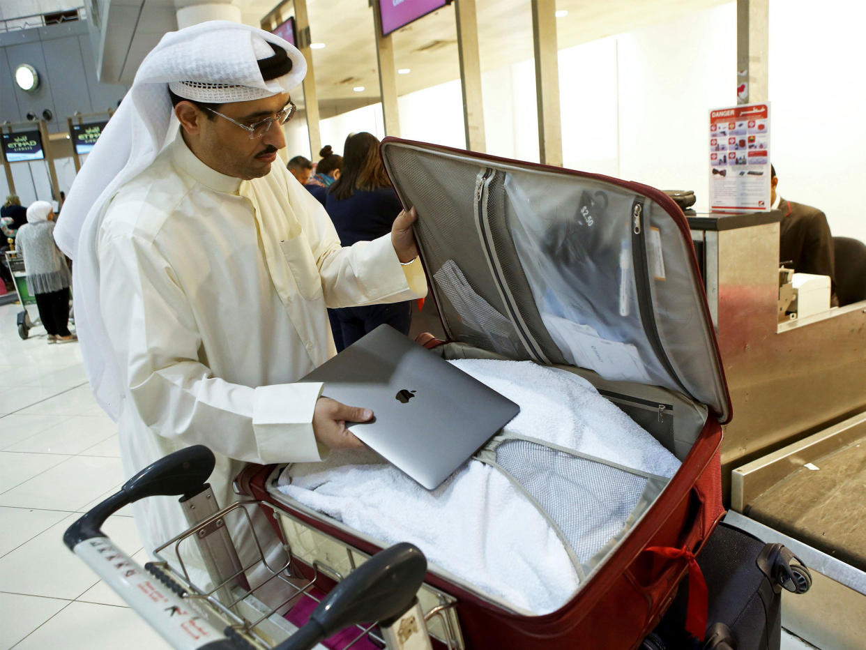 Passengers flying to the US face increased checks on baggage: Getty