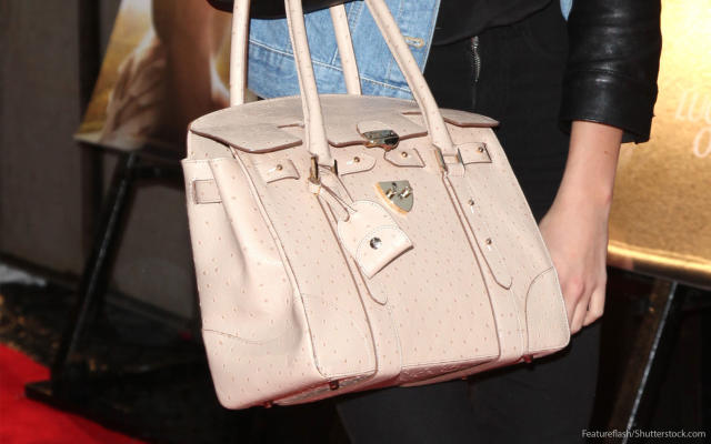 See the Hermes Handbag North West Painted for Kim Kardashian's Birthday  Gift!, Celebrity Babies, Kanye West, Kim Kardashian, North West