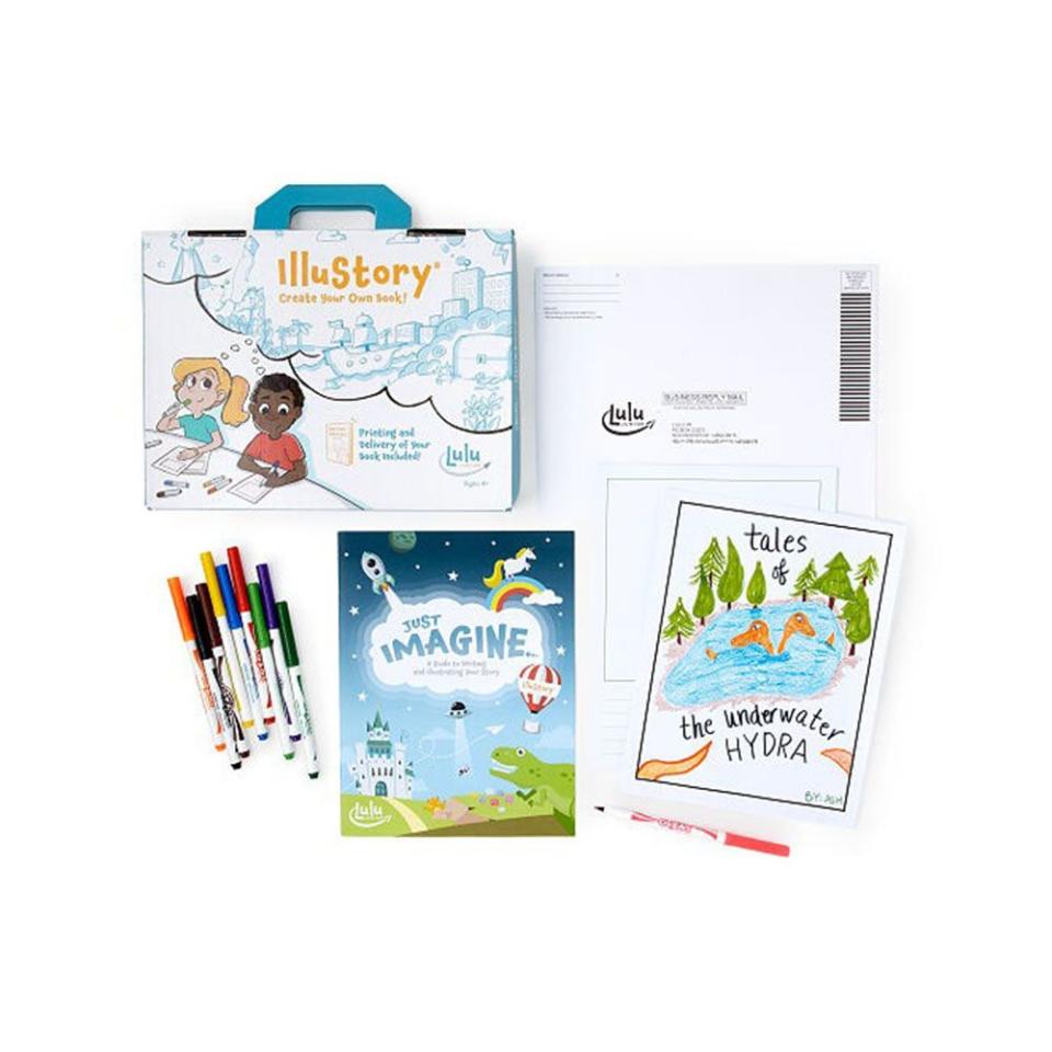 <p><a href="https://go.redirectingat.com?id=74968X1596630&url=https%3A%2F%2Fwww.uncommongoods.com%2Fproduct%2Fcreate-your-own-published-storybook-kit&sref=https%3A%2F%2Fwww.bestproducts.com%2Fparenting%2Fg38053738%2Fgifts-for-7-year-old-boys%2F" rel="nofollow noopener" target="_blank" data-ylk="slk:Shop Now;elm:context_link;itc:0;sec:content-canvas" class="link ">Shop Now</a></p><p>Illustory Create Your Own Book</p><p>uncommongoods.com</p><p>$30.00</p>