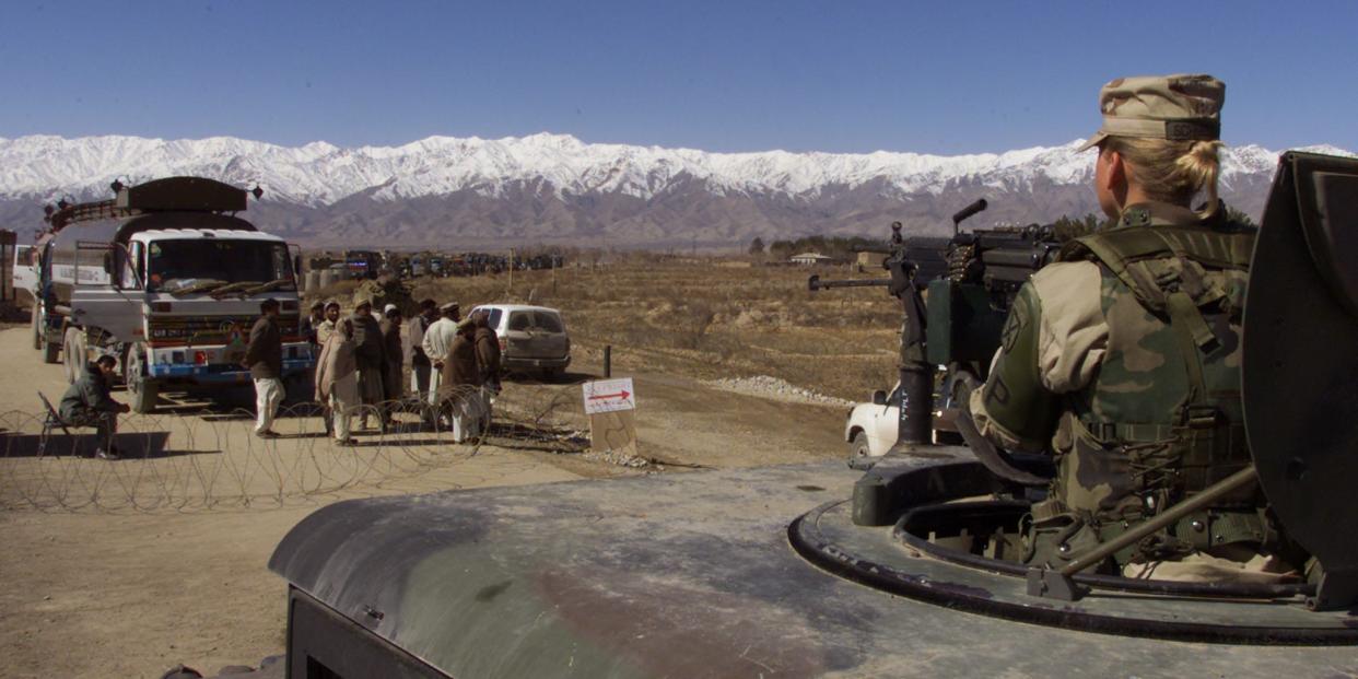 US Marines in Afghanistan