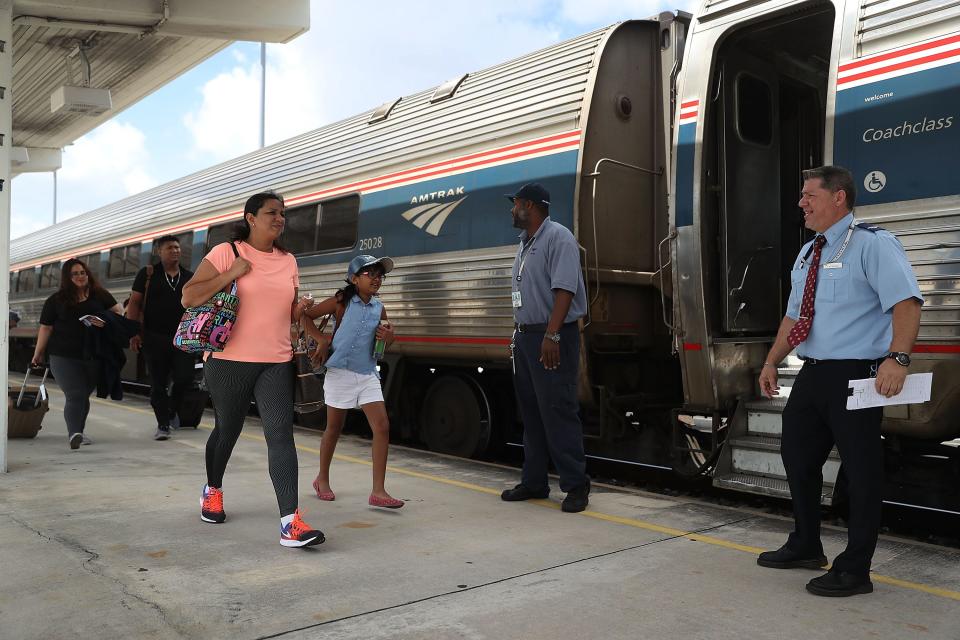 Amtrak is reducing service between Miami and New York, among other routes.