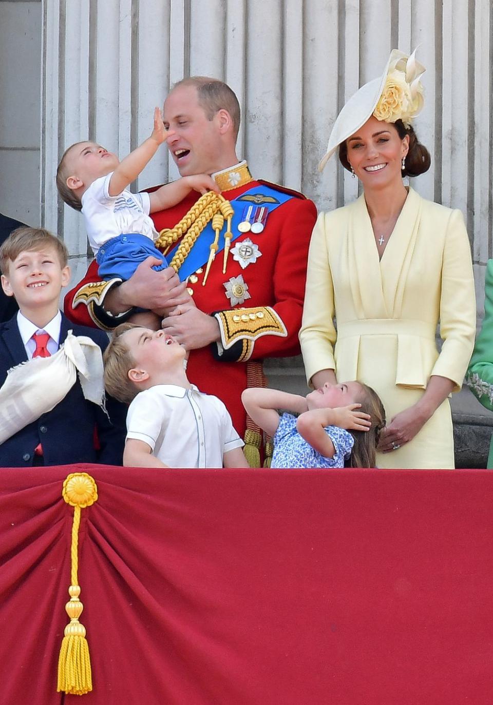 The Cutest Photos of Prince George, Princess Charlotte and Prince Louis at Trooping the Colour