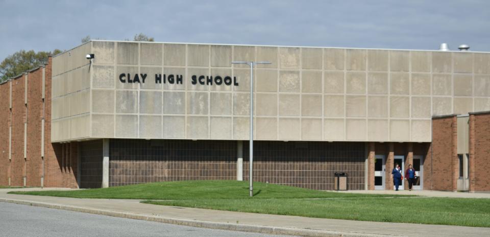 Clay High School, just north of South Bend city limits, will close after this school year. The school is hosting days for alumni to pick up personal memorabilia.
