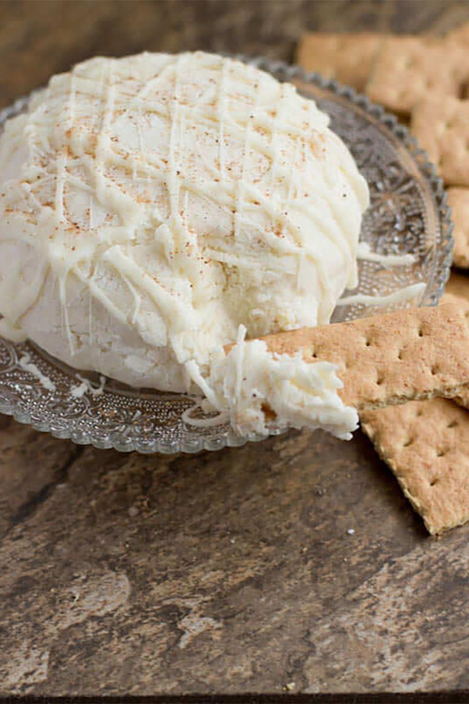 Eggnog Cookie Dip