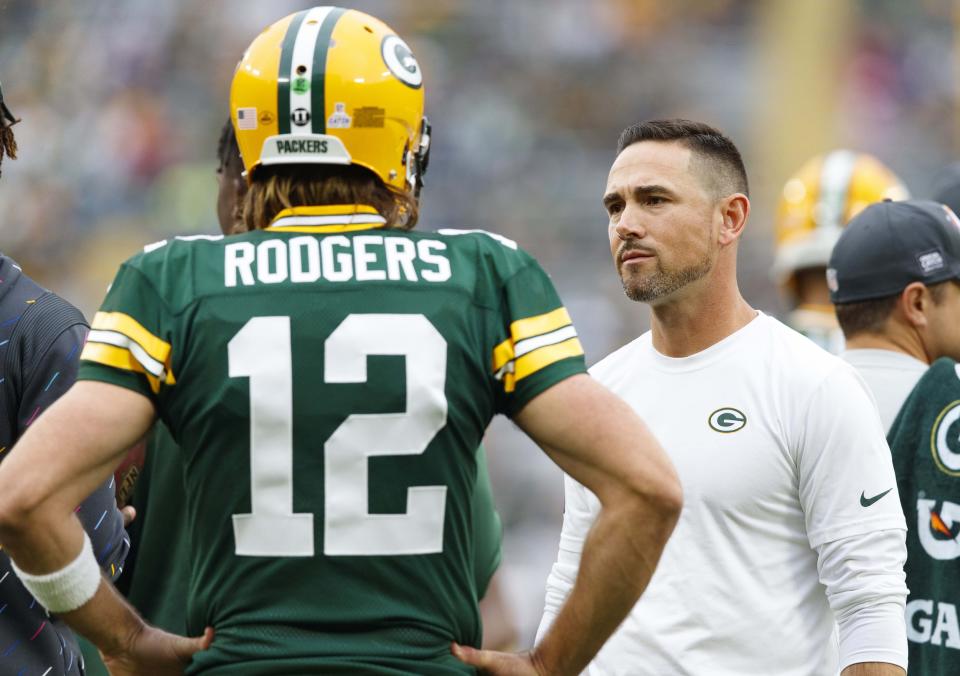 Aaron Rodgers, Matt LaFleur