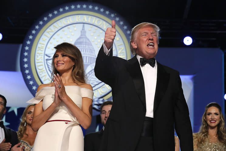 Donald and Melania Trump (Photo: Getty Images)