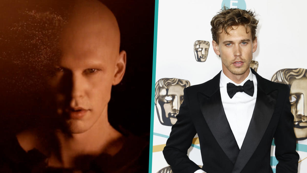 Austin Butler Goes Bald & Shaves Off Eyebrows For ‘Dune 2’ First Look