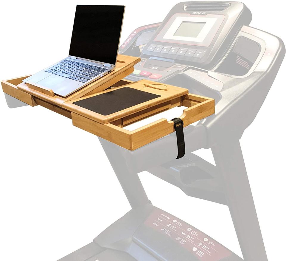 SmartFitness laptop holder, best treadmill desk