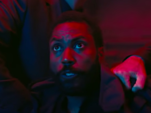 John David Washington as The Protagonist in ‘Tenet’ (Warner Bros)