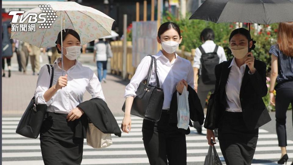 日本今年6月特別炎熱。（圖／達志影像美聯社）