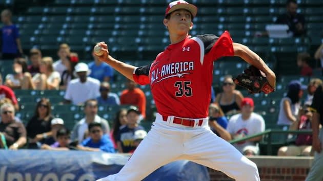 Orioles first round pick Hunter Harvey has made it very clear he's going to sign — Under Armour All-America Game