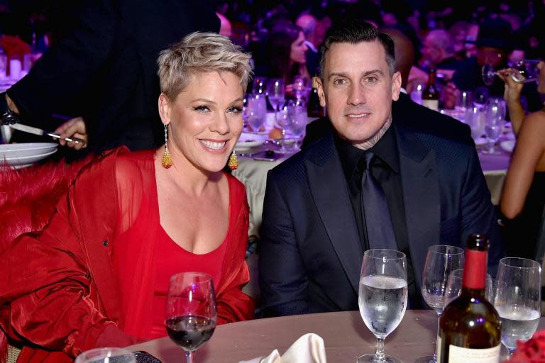 California wildfires: Pink's husband says looters will be 'shot on sight' after Malibu blaze