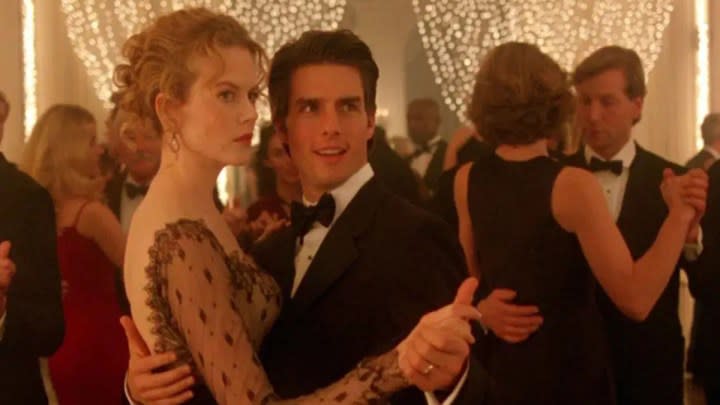 Nicole Kidman and Tom Cruise in "Eyes Wide Shut."