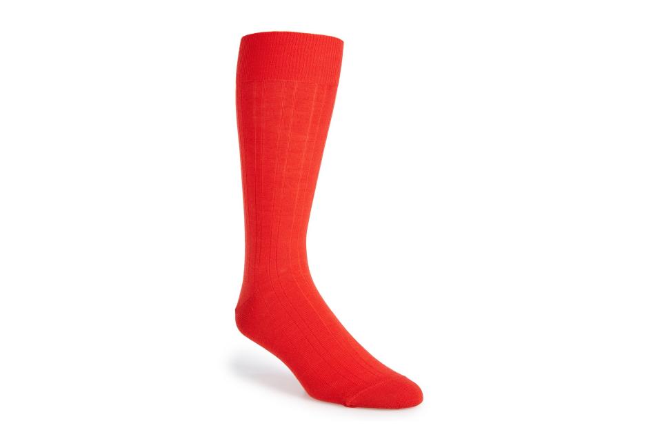 Calibrate solid merino wool blend socks