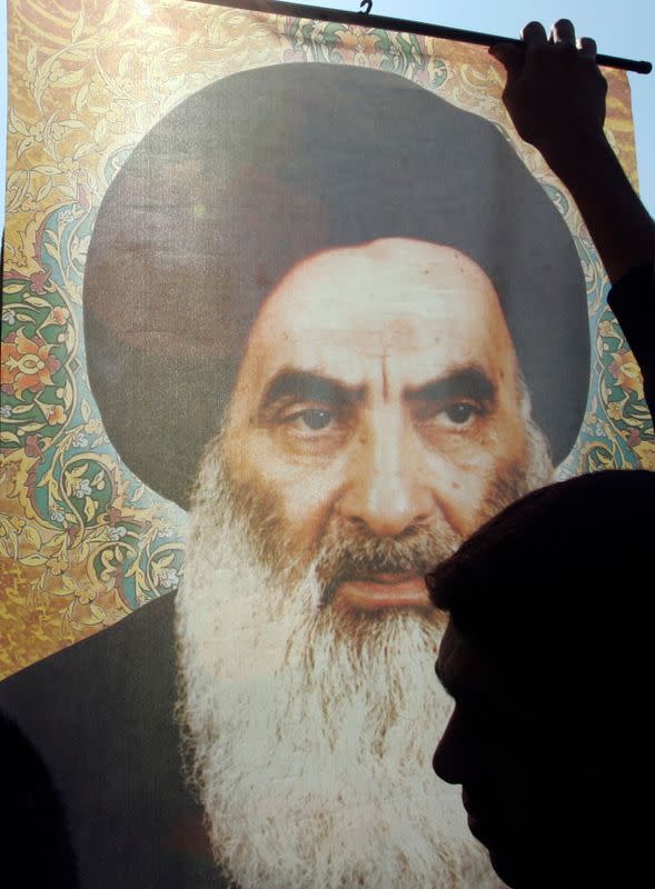 IRAK: L'AYATOLLAH AL SISTANI NE VEUT PAS D'UN PREMIER MINISTRE SOUS INFLUENCE