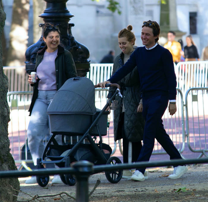 Beatriz de York, Edoardo Mapelli y su hija