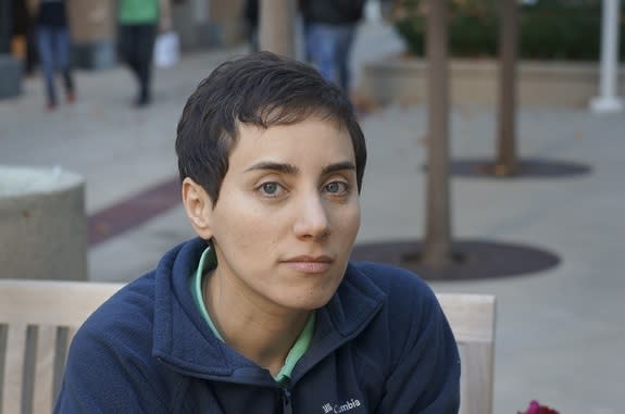 Maryam Mirzakhani, the first female mathematician to win the Fields Medal.