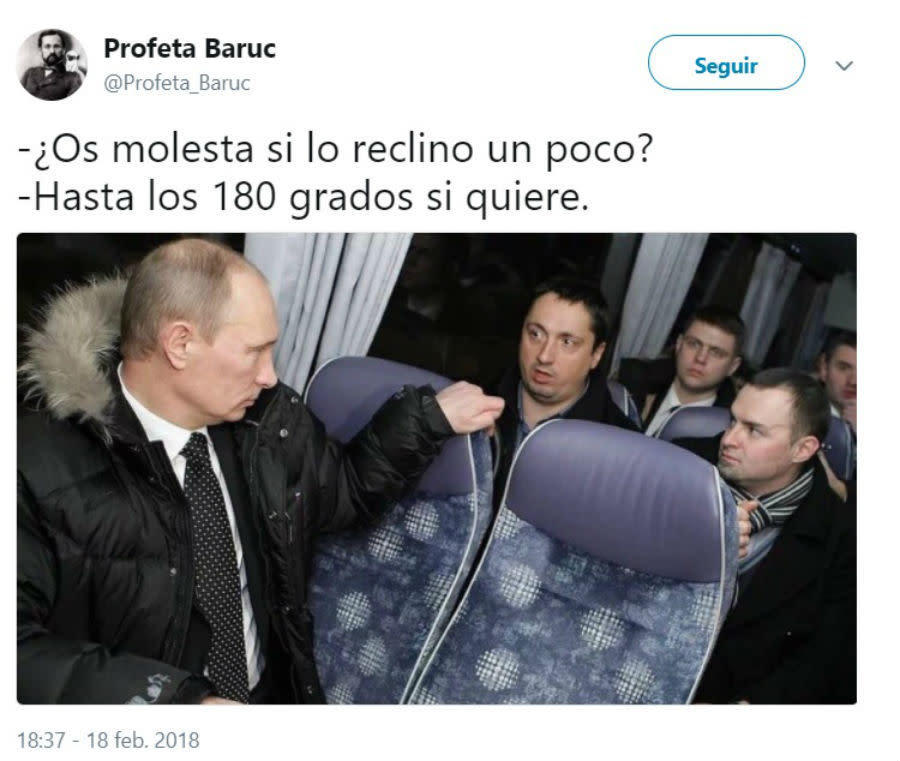 La foto antigua de Putin que provocó el cachondeo en Twitter