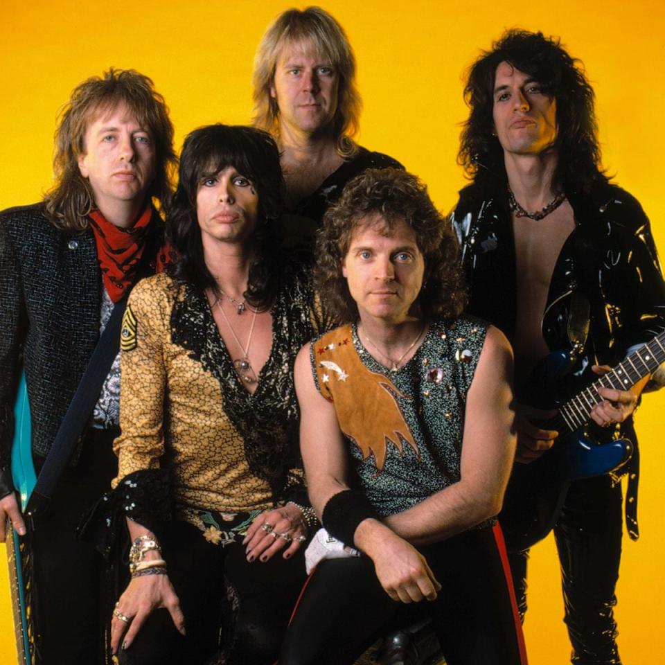 Aerosmith in 1986