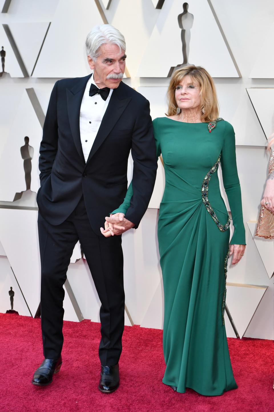 <h1 class="title">Sam Elliott and Katharine Ross</h1><cite class="credit">Photo: Getty Images</cite>