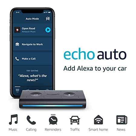 Echo Auto- Hands-free Alexa in your car with your phone