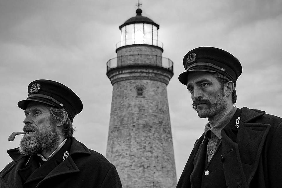 Willem Dafoe and Robert Pattinson in The Lighthouse