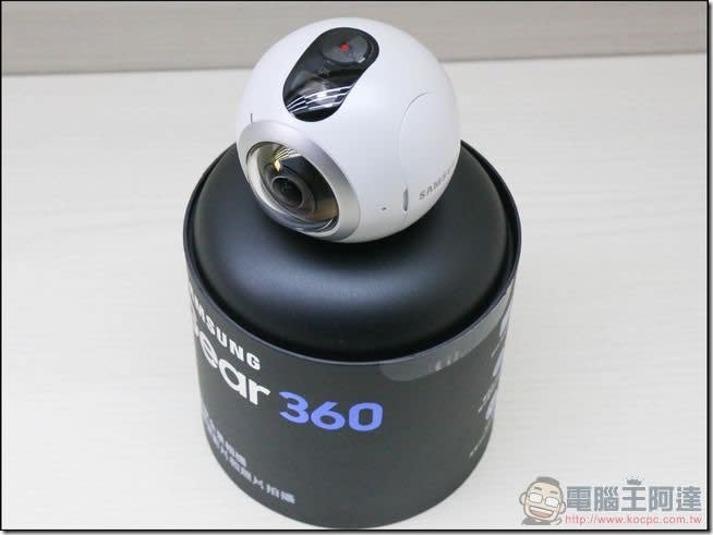 Samsung Gear 360開箱評測 目前效果最好、錄影解析度最高的超值360全景攝錄影機