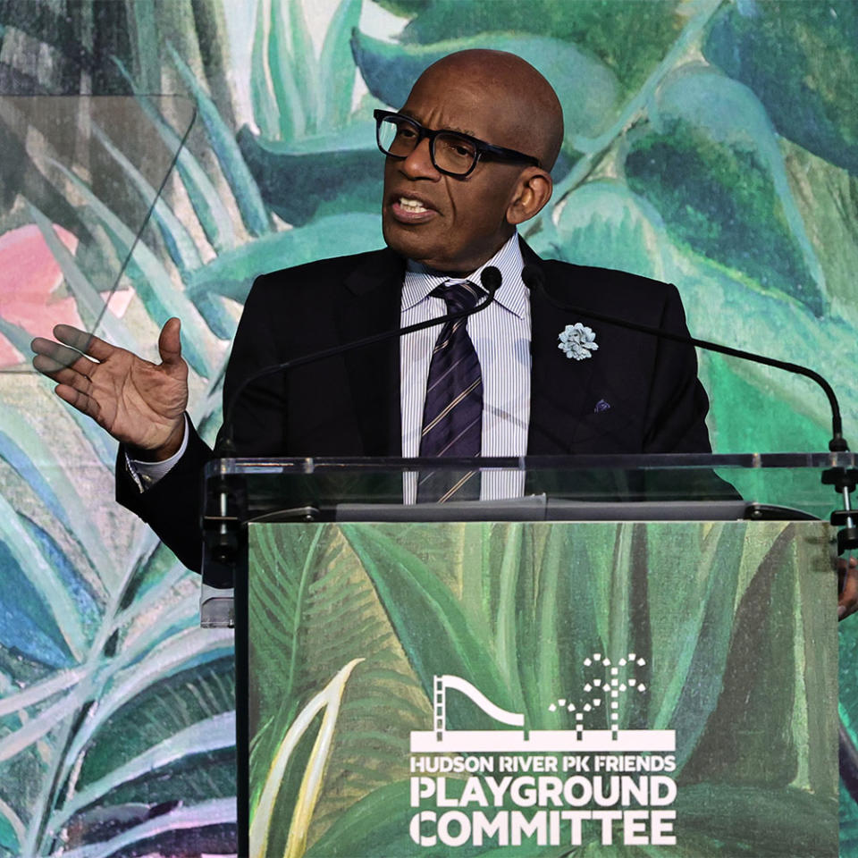 Al Roker speaks onstage during the Hudson River Park Friends 7th Annual Playground Committee Luncheon at Current at Chelsea Piers on March 03, 2023 in New York City.