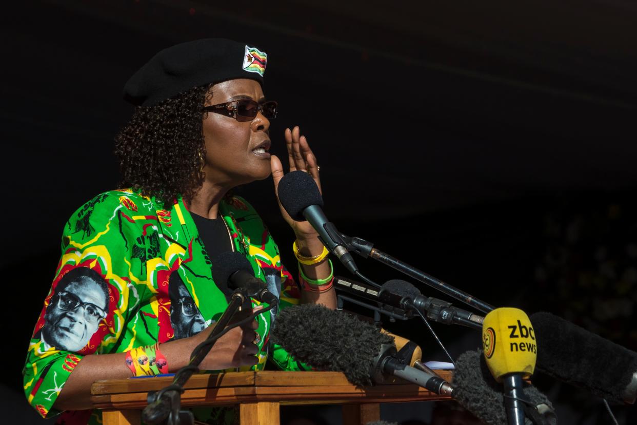 Former First Lady of Zimbabwe Grace Mugabe (Getty Images)